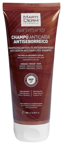 Hair System Anti-seborroïsche shampoo tegen haaruitval 200 ml