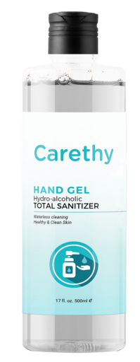 Hydroalcoholic hand sanitizing gel