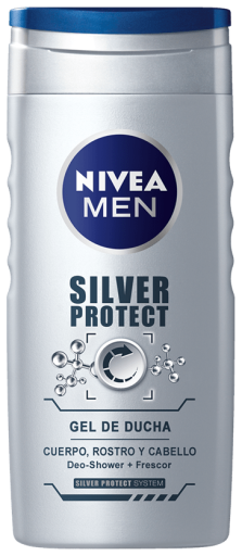 Mannen Silver Protect douchegel