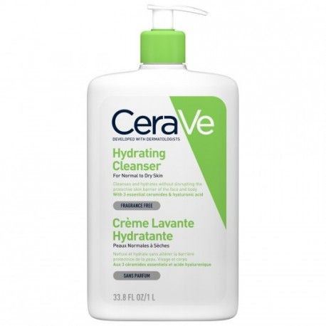 Hydraterende reiniger voor de normale tot droge huid