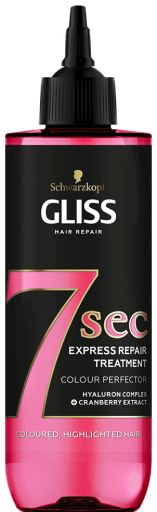 Gliss 7 Sec Express Repair Kleurperfectionerende behandeling 200 ml