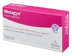 Melagyn vaginale ovules voor infecties 10 eenheden
