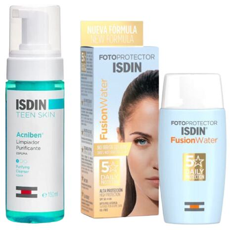 Fusion Water Zonnebrandcrème SPF 50 50 ml + Purifying Cleanser 150 ml