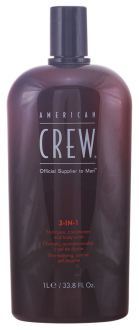 Crew 3 In 1 Shampoo, Conditioner &amp; Bodywash 1000 ml